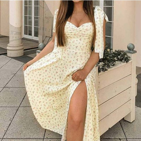 The Bloom Milkmaid Maxi // Provence Edition