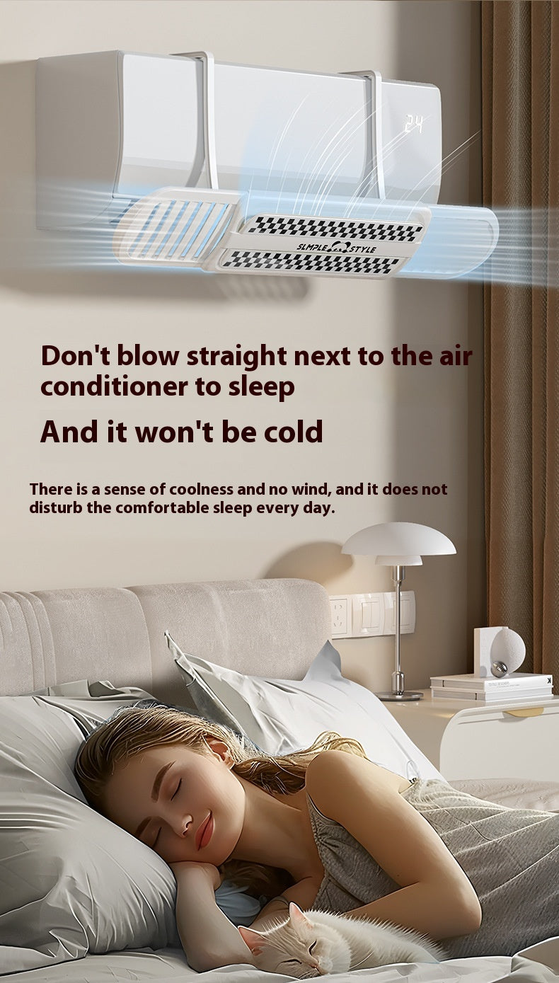 AeroShield™ | Universal AC Deflector - No Drilling & Easy Install